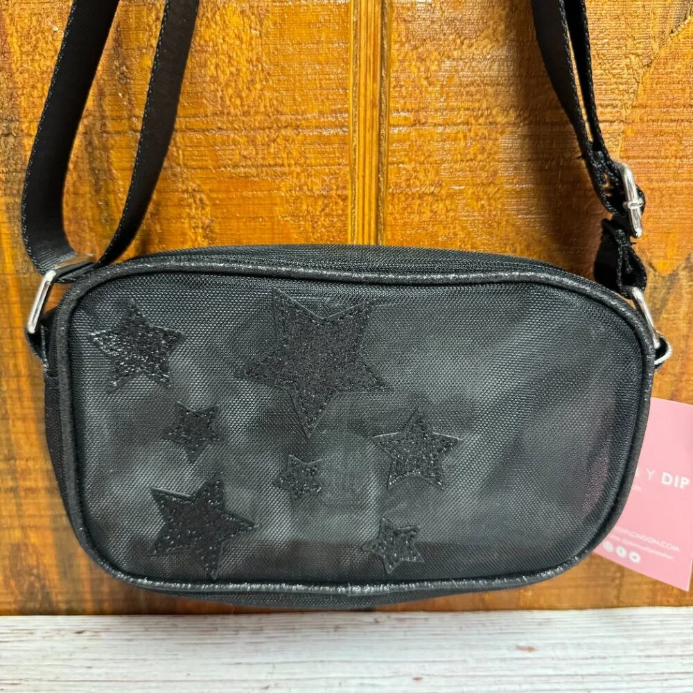 SKINNYDIP LONDON Millie Glitter Star Mesh Crossbody - Picture 2 of 4